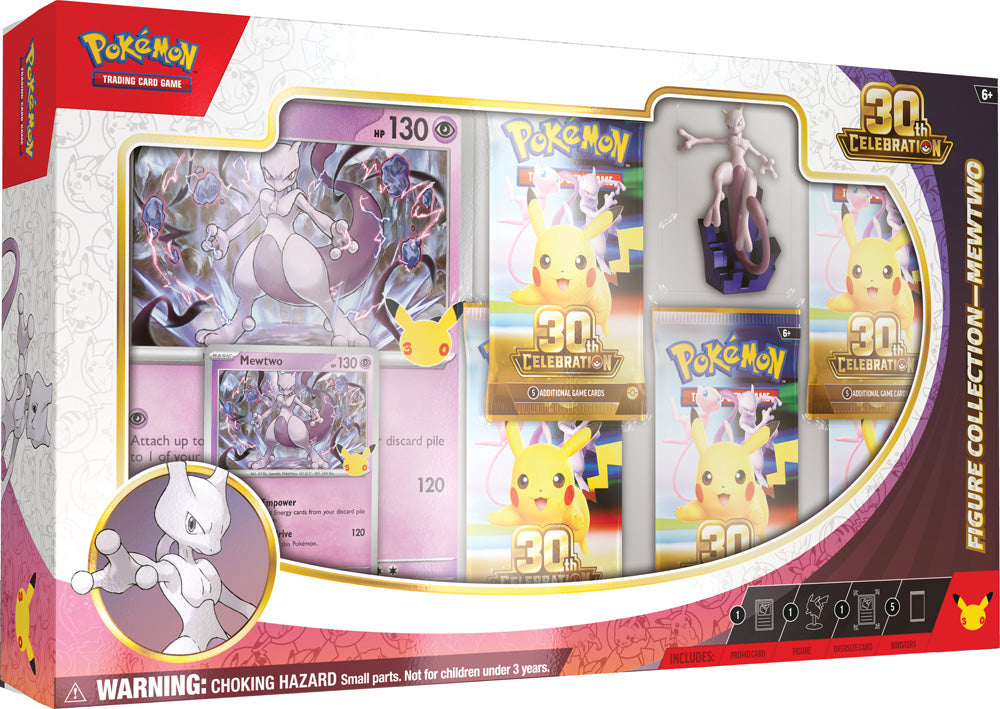 Pokémon TCG: 30th Celebration Figure Collection - Mew / Mewtwo