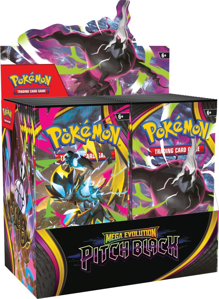 Pokémon TCG: Mega Evolution Pitch Black Booster Box COMING SOON!